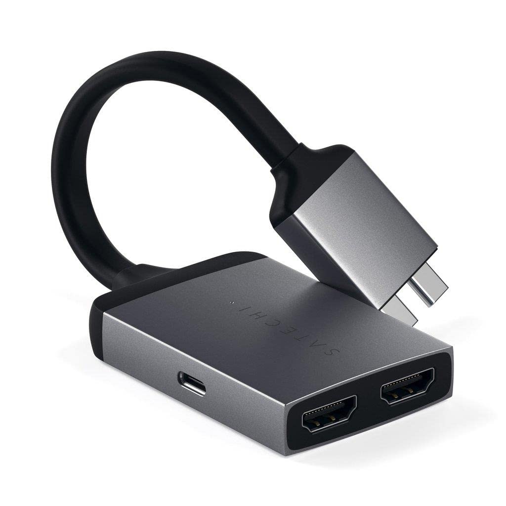 Amazon.co.jp: SATECHI アルミ製 Type-C デュアルディスプレー HDMI